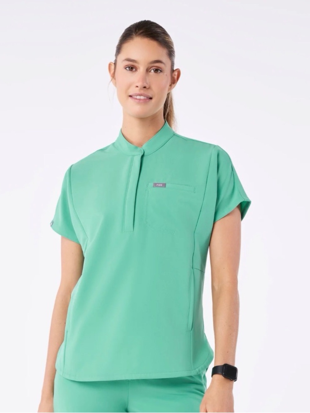 FIGS Montex Relaxed top - Surgical green